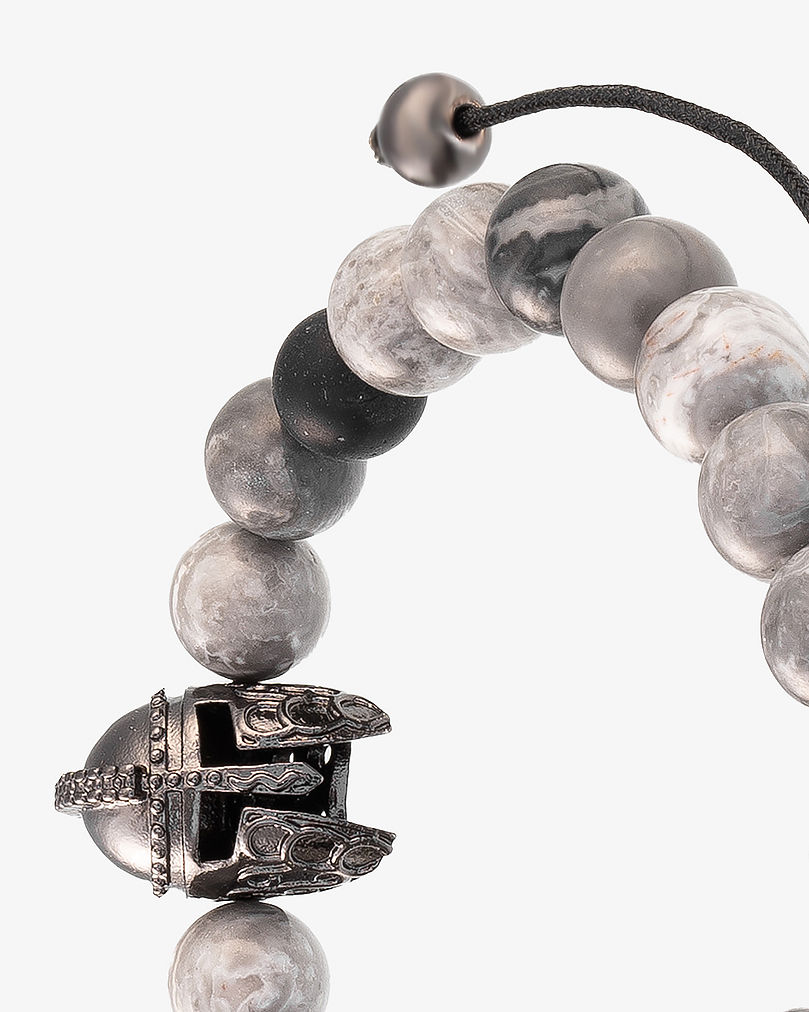 اسوره كاجوال حجر لابرادوريت رمادي طبيعي