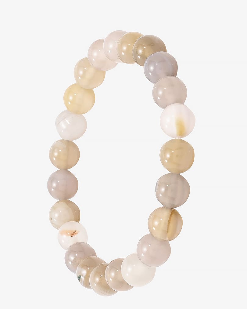 سوار أنيق حجر عقيق طبيعي