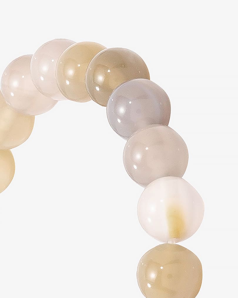 سوار أنيق حجر عقيق طبيعي