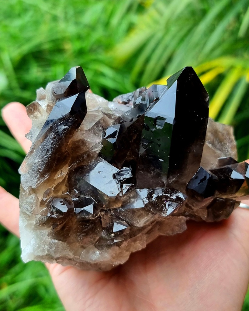 سوار معصم كوارتز دخاني طبيعي رجالي فاخر