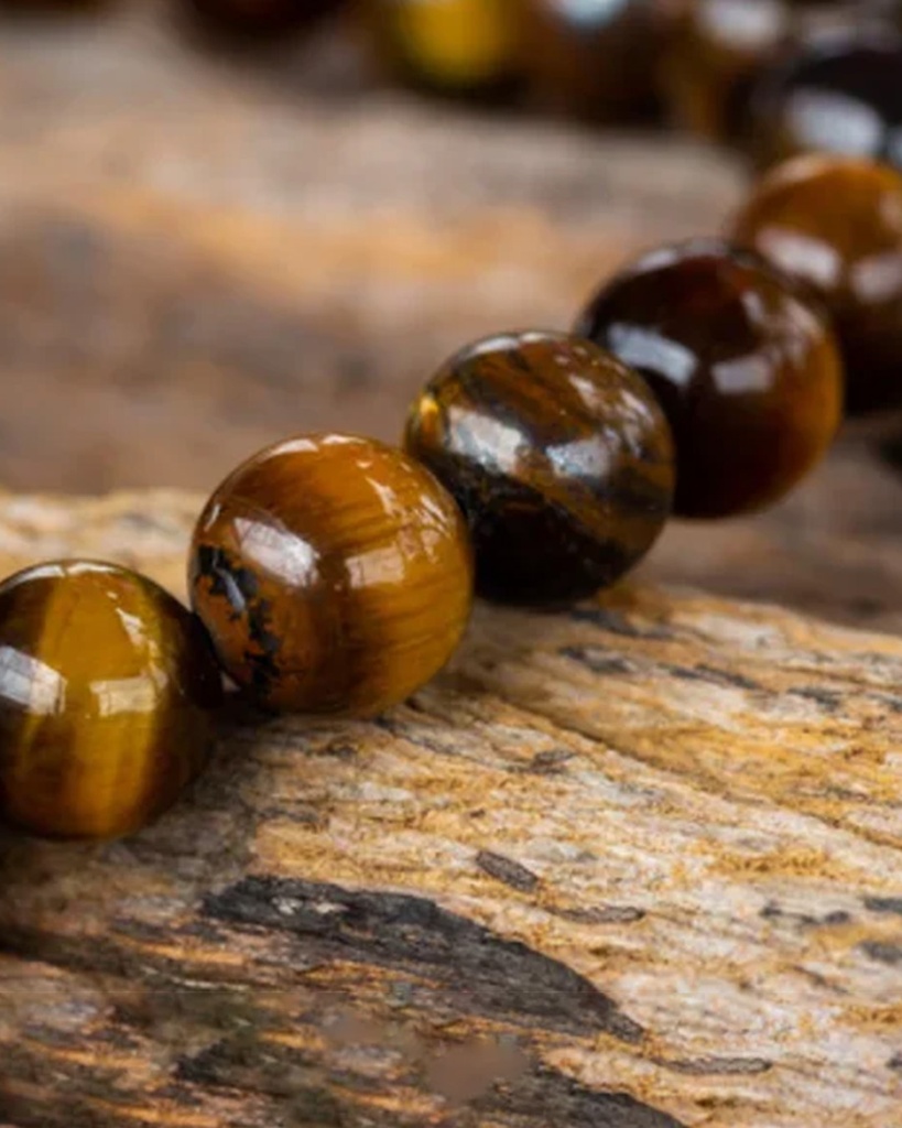 Casual Natural Stone Tiger Eye Bracelet