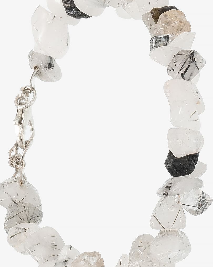 سوار معصم نسائي تورمالين كوارتز طبيعي