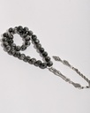 Grey Tourmaline Veined Rosary