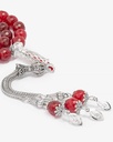 Elegant blood agate rosary