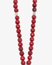 Elegant blood agate rosary