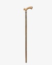 Sandalwood Crutch Stick with Luxury Longitudinal Handle