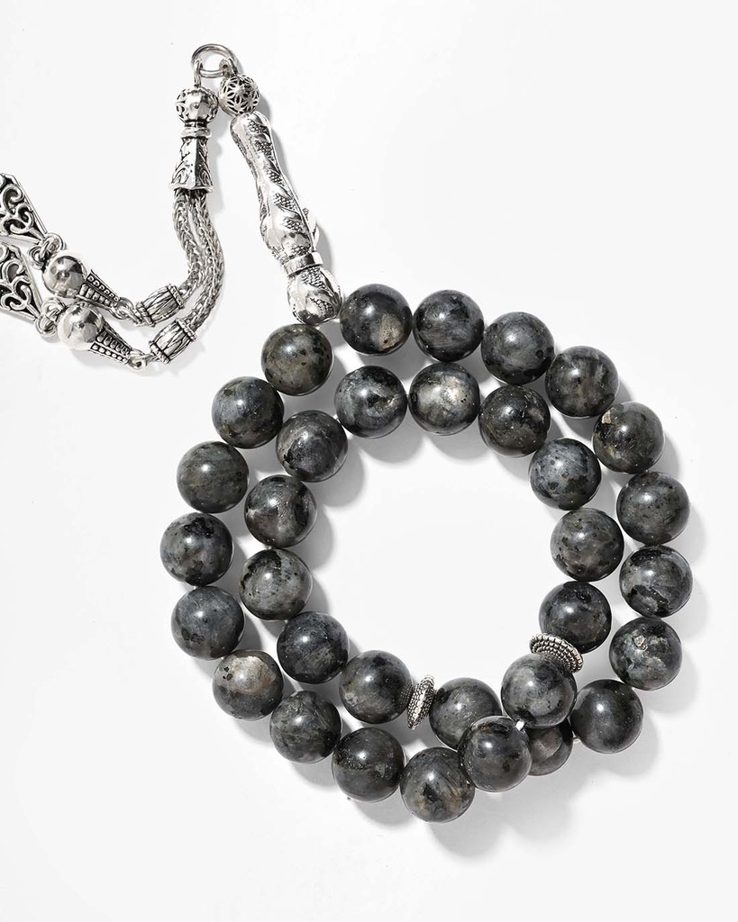 سبحة حجر لابرادوريت