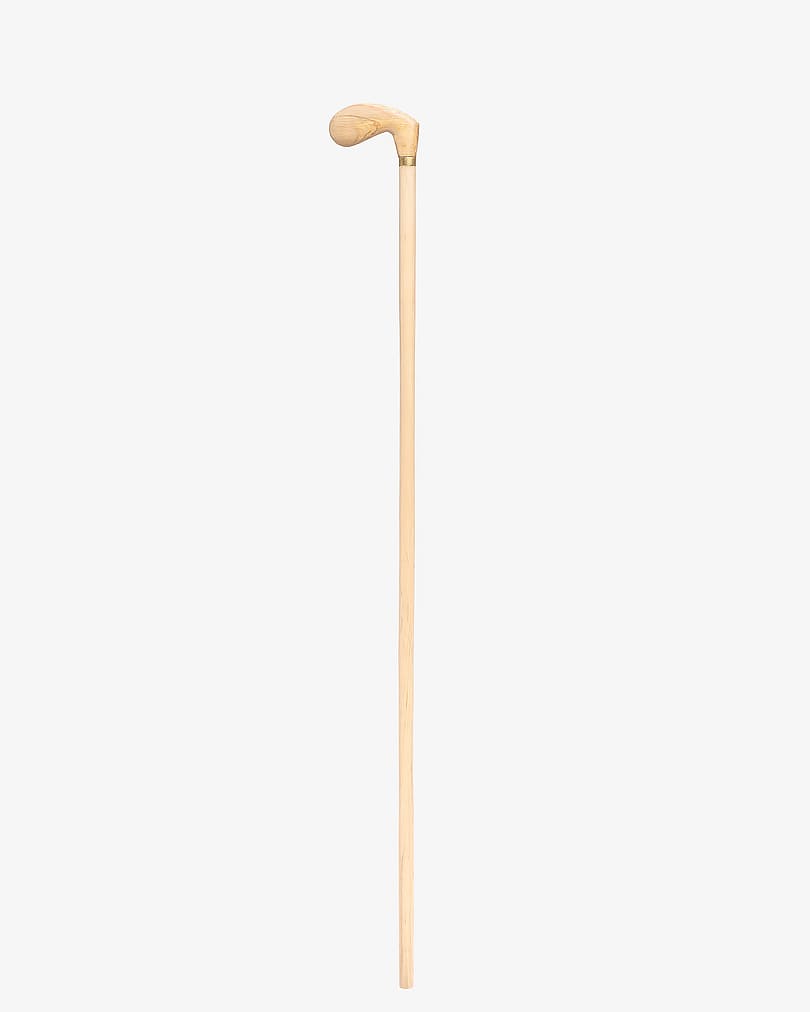 Natural Almond Wood Crutch Stick