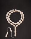 Plain olive camel bone rosary