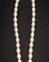 Plain olive camel bone rosary