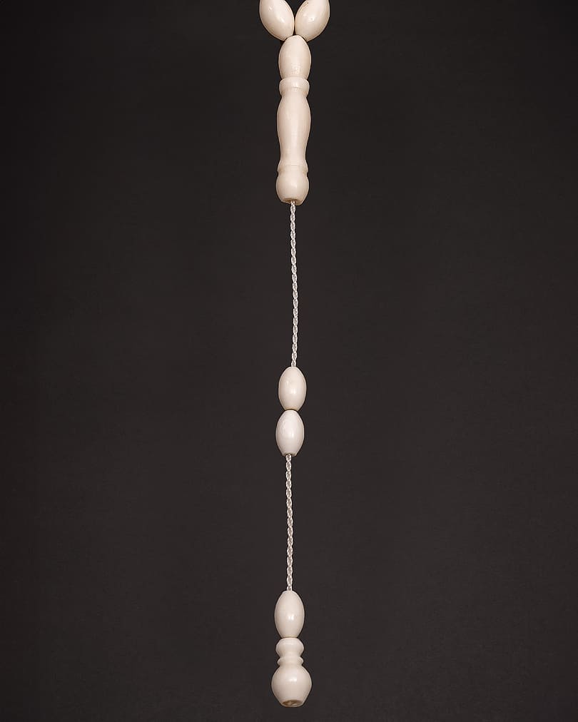Plain olive camel bone rosary