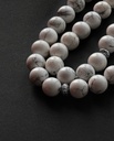White buffalo stone rosary (howlite)