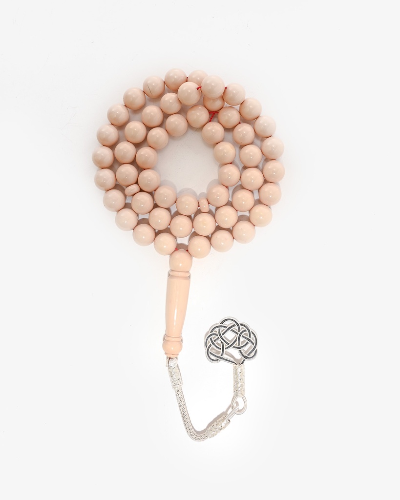 سبحة فاتوران صب جديد بيج سادة انيق