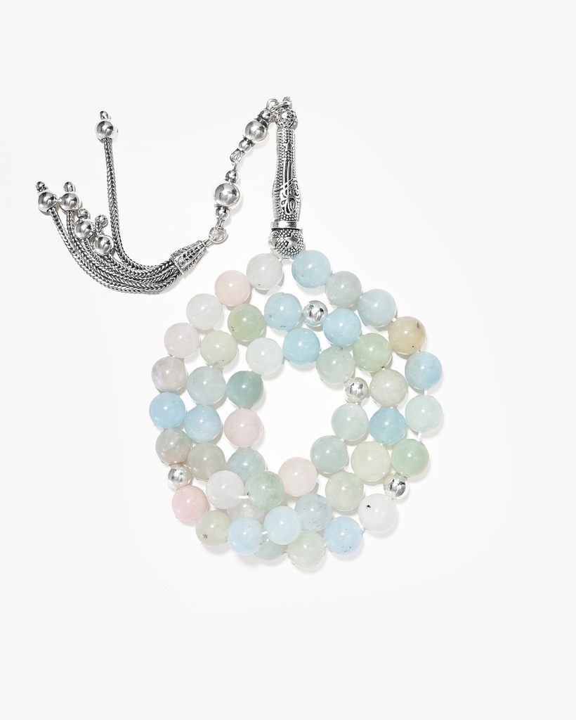 سبحة افلورايت – ألوان تنبض بالطاقة والصفاء