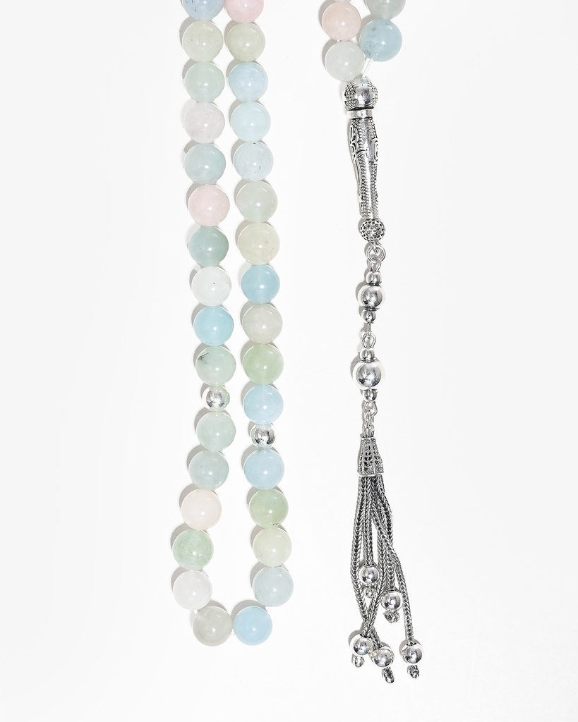 سبحة افلورايت – ألوان تنبض بالطاقة والصفاء