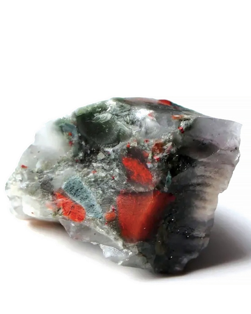 سبحة حجر الدم بقصة الاماس الفاخرة