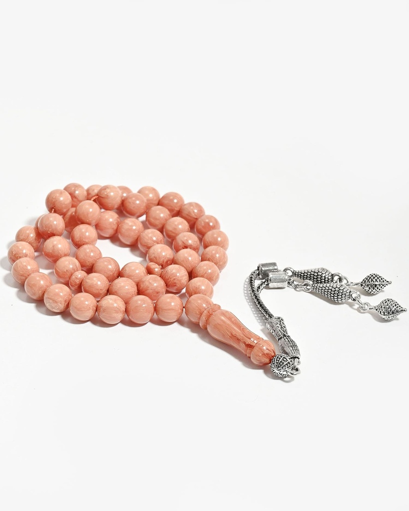 سبحة فاتوران صب جديد بعروق زهري