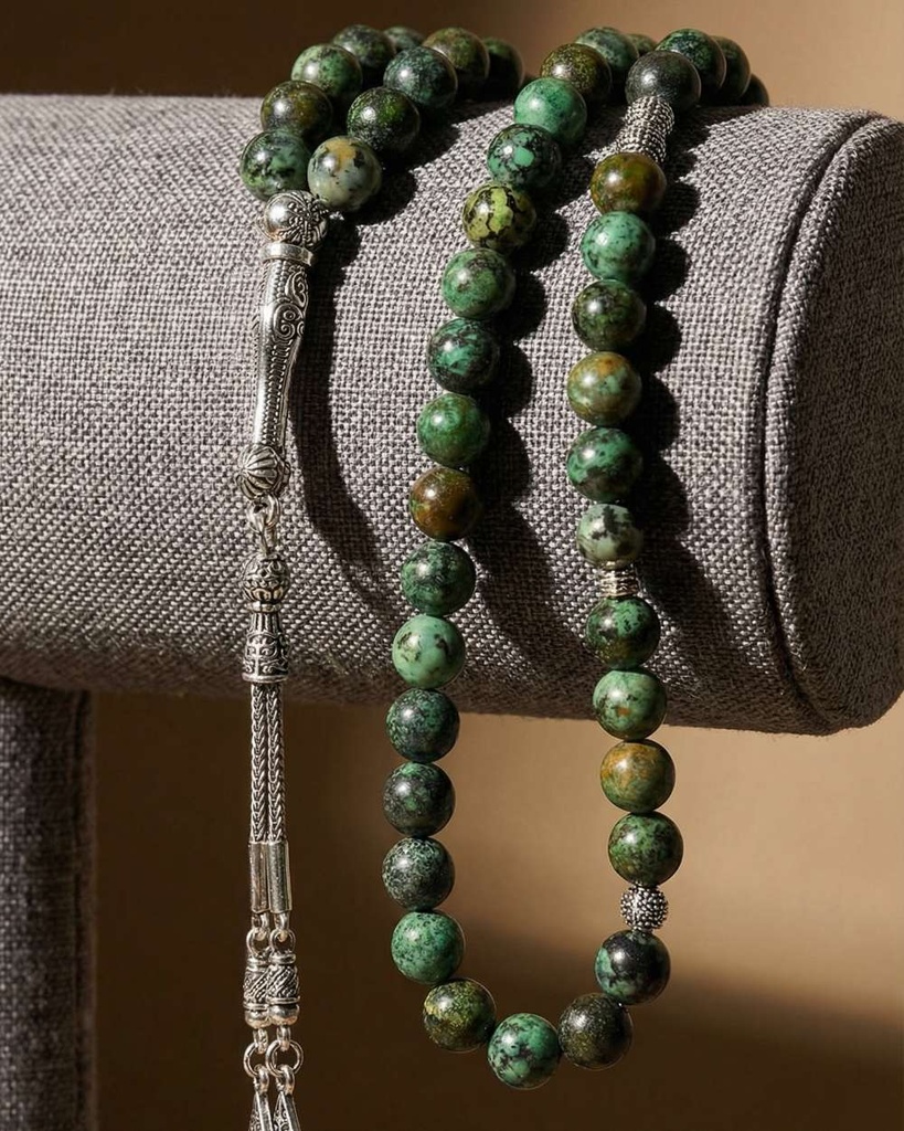 سبحة فيروز افريقي – أناقة تنبض بالصفاء