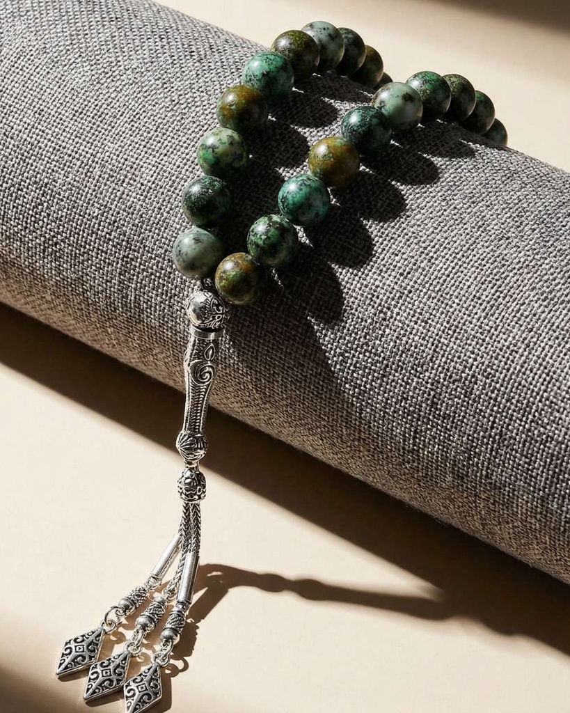 سبحة فيروز افريقي – أناقة تنبض بالصفاء