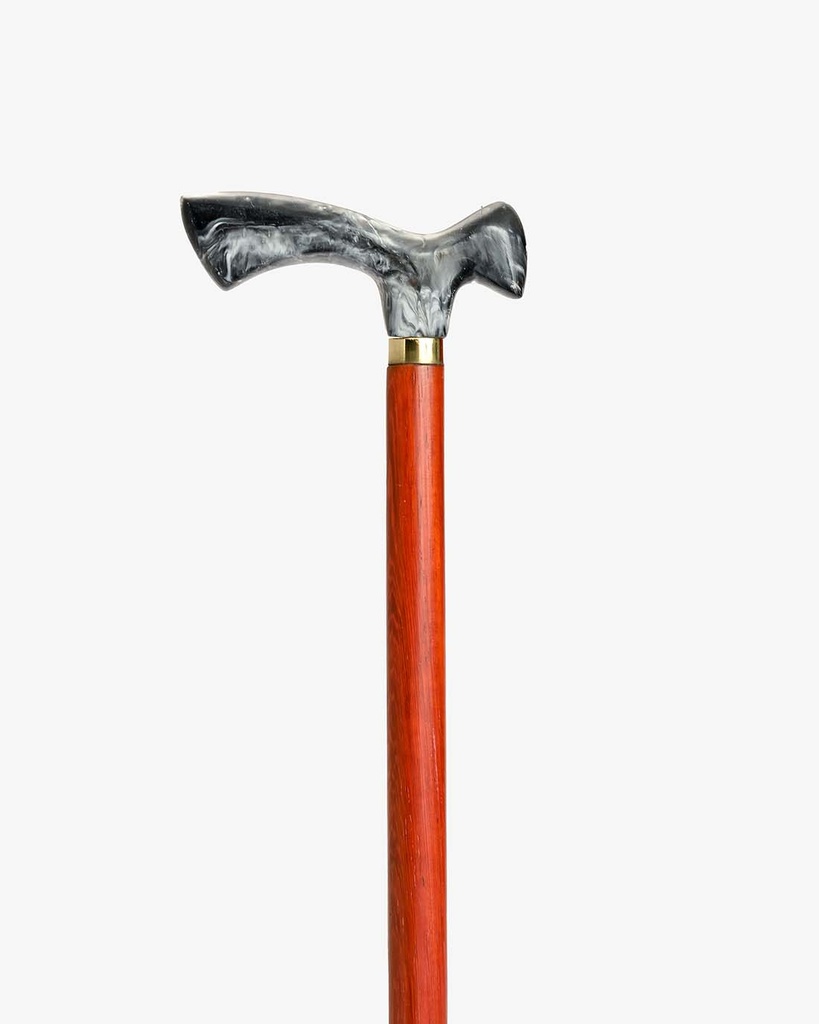 عكاز خشب الورد الطبيعي – تصميم فاخر وجودة عالية