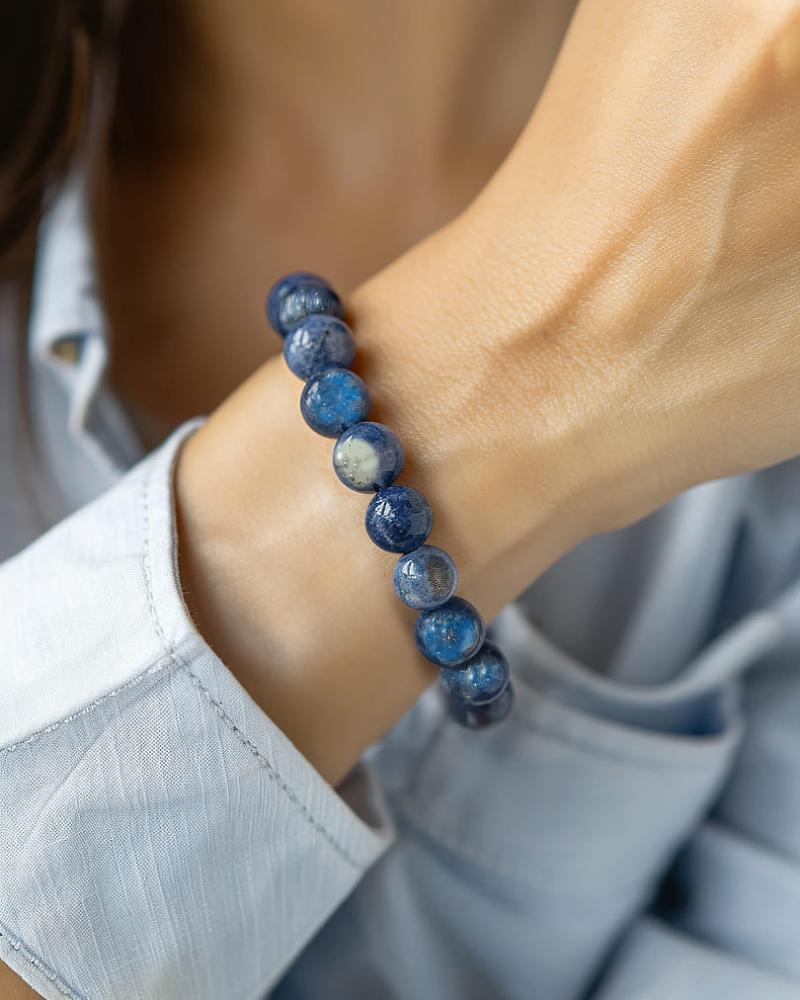 سوار حجر اللازورد أزرق(درجة ثانية)