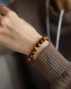 Casual Natural Stone Tiger Eye Bracelet
