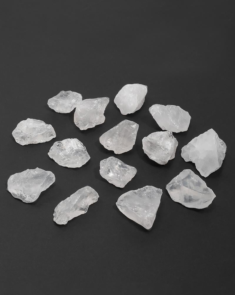 حجر كلير كوارتز طبيعي خام