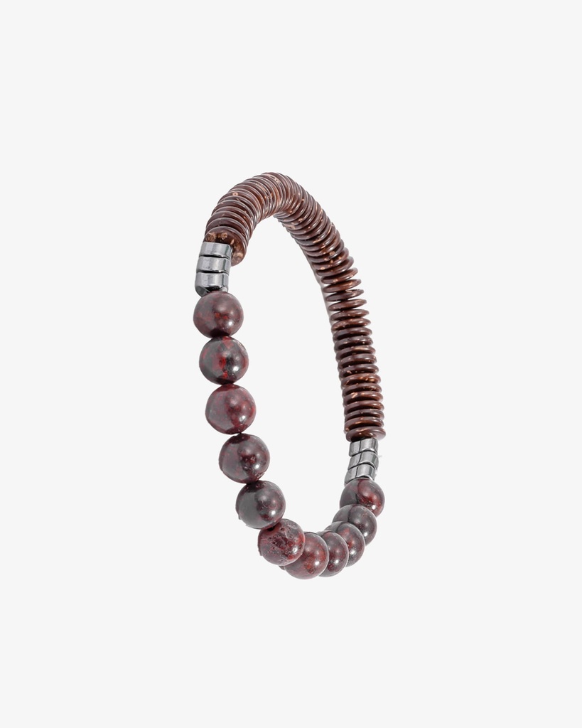 سوار رجالي حجر يشب وخشب انيق