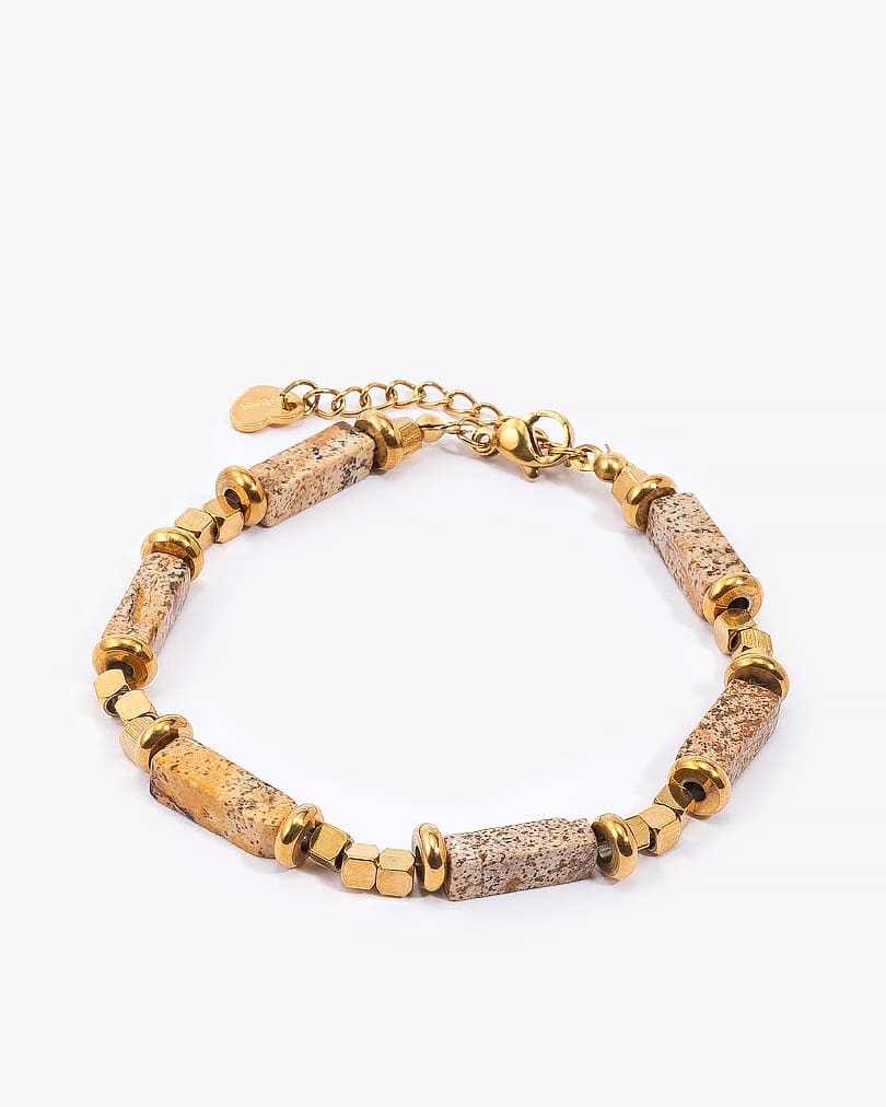 سوار الأحجار الطبيعية بتصميم فاخر