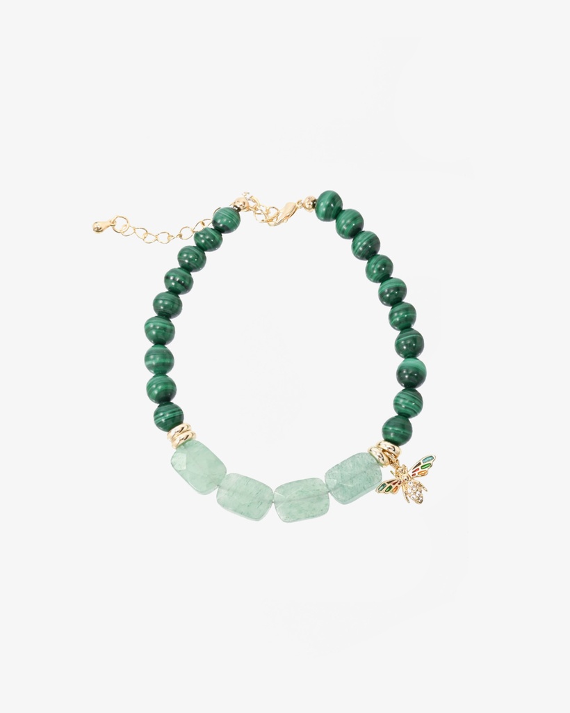 سوار الأحجار الطبيعية بتصميم أنيق