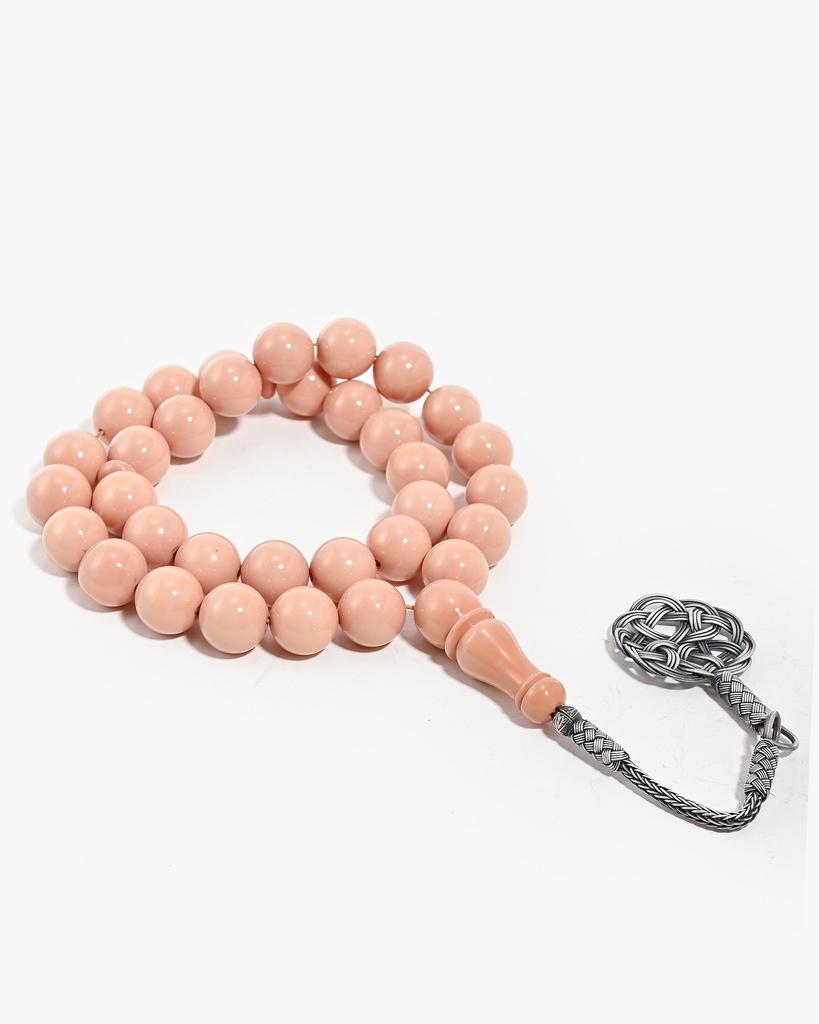 سبحة فاتوران صب جديد بيج سادة انيق