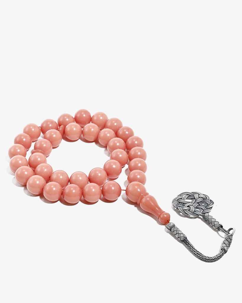 سبحة فاتوران صب جديد زهري سادة جذاب