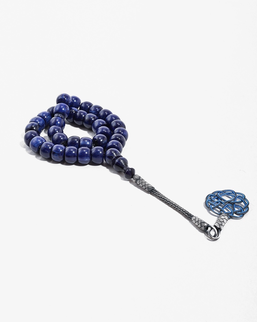 سبحة فاتوران صب جديد بعروق زرقاء