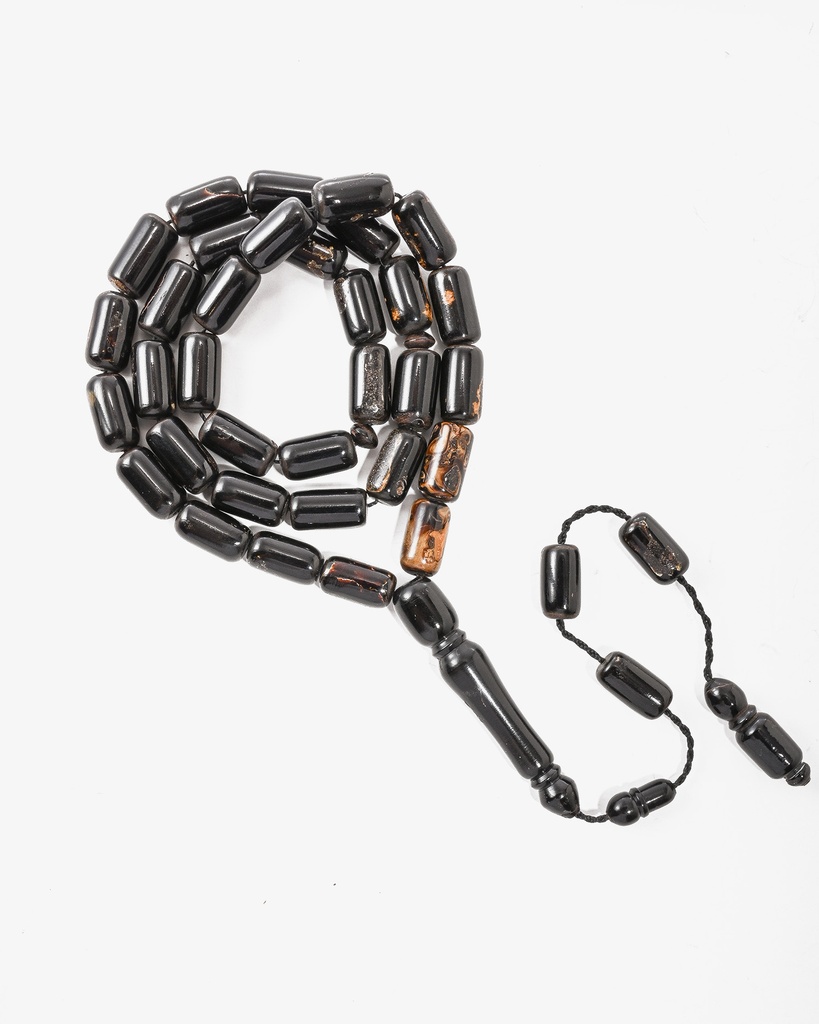 سبحة نادرة يسر طبيعي اسطوانية