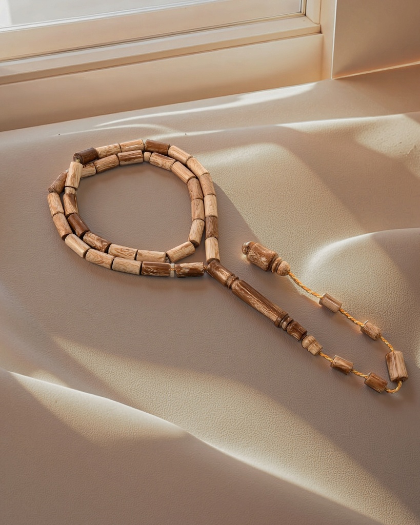 سبحة نادرة يسر عسلي طبيعي