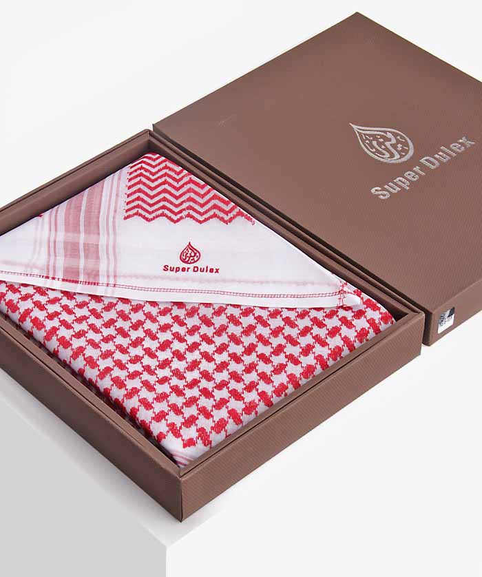 الميزار - شماغ احمر